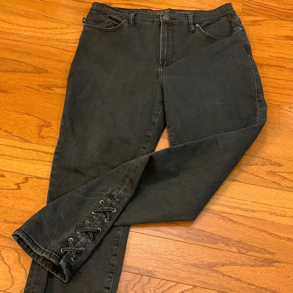 Rock & Republic size 14 high roller slimming legging high waist and stretchy